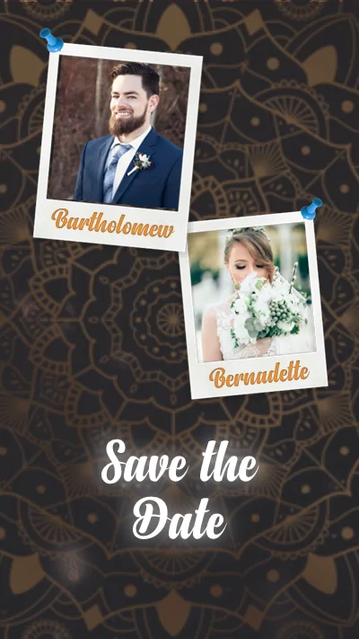 Modern Save The Date