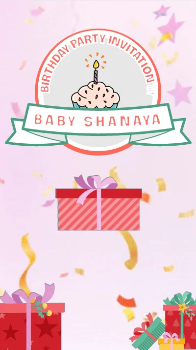 Kids Birthday Invite