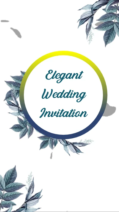 Elegant Wedding Invitation Template