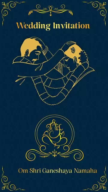 Hindu Wedding Invitation