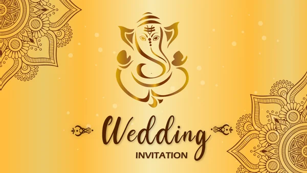 Traditional Hindu Wedding Invitation Video