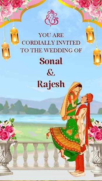 All In One 3D Hindu Wedding Invitation Video