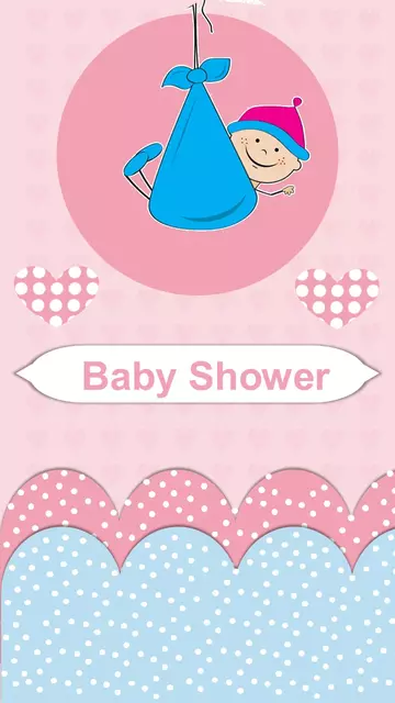 Baby Shower Elephant Invite