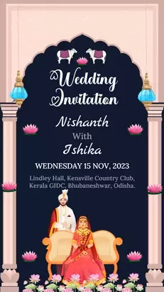 Modern Wedding Invite