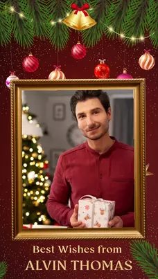 Christmas Greetings Invitation