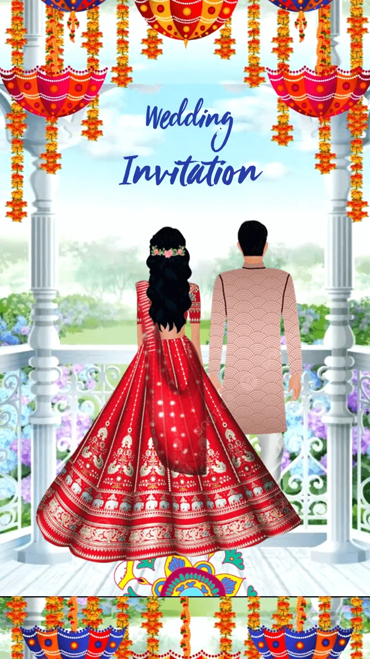 New Tranding Rajasthani Wedding Invitaition