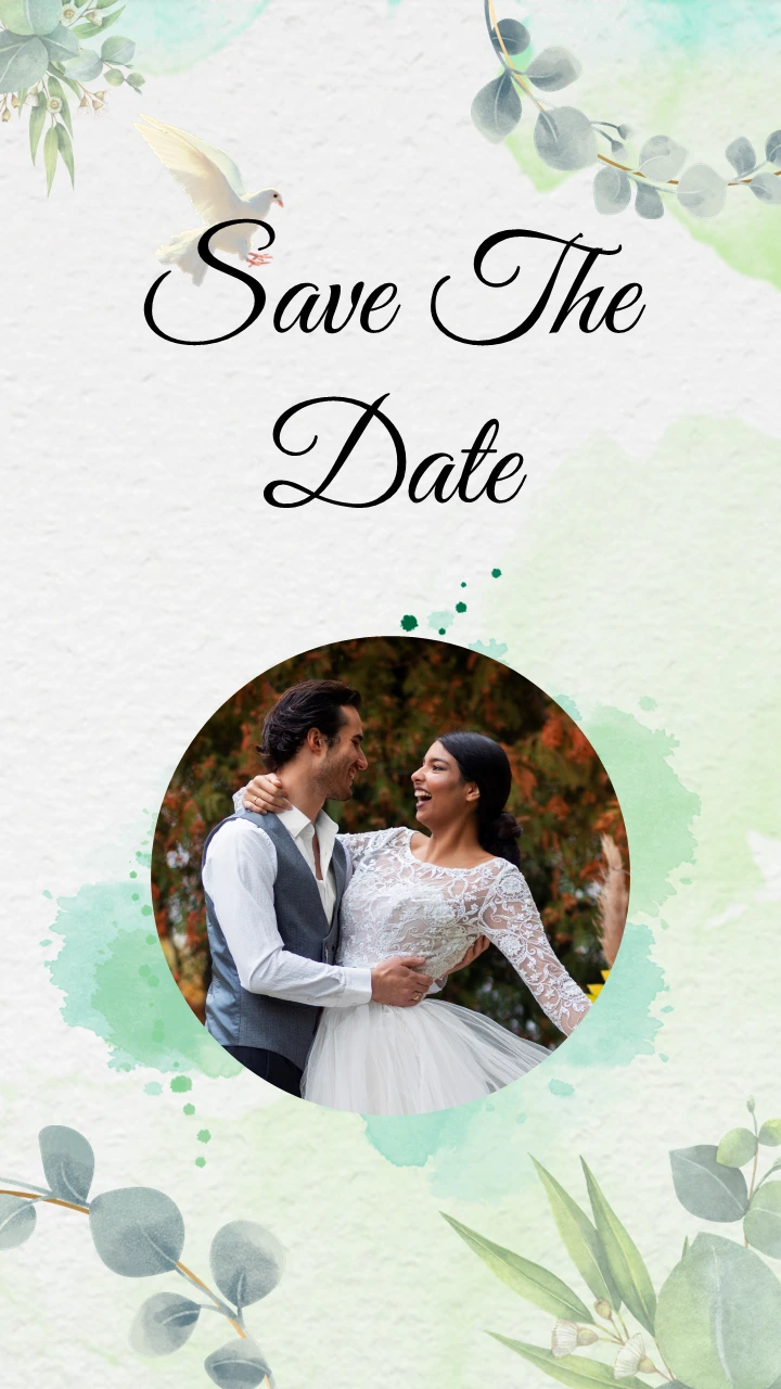 Premium Save The Date Invite