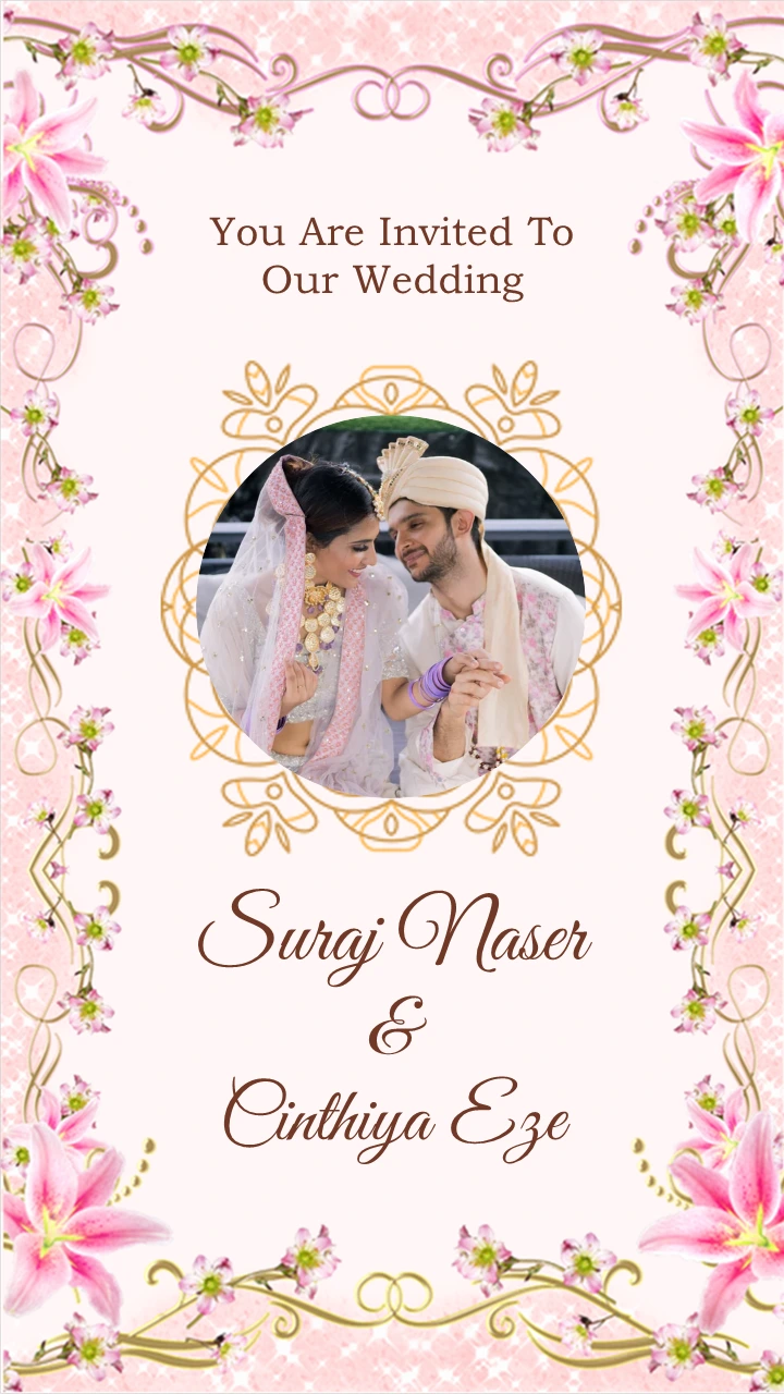 Save The Date Wedding Invite