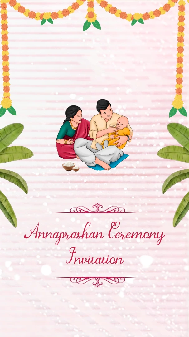 Annaprashan Ceremony Invitation
