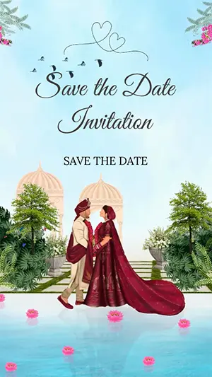 Unique Save the Date Invitation