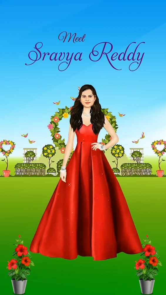 Caricature Indian Wedding Invitation Video